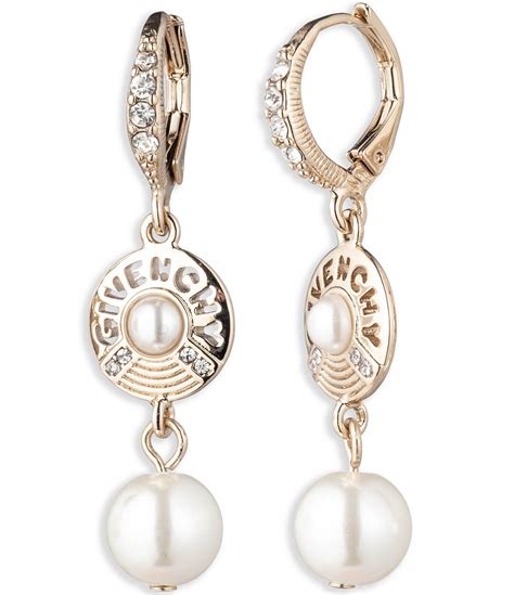 givenchy double drop earrings|dillard's givenchy earrings.